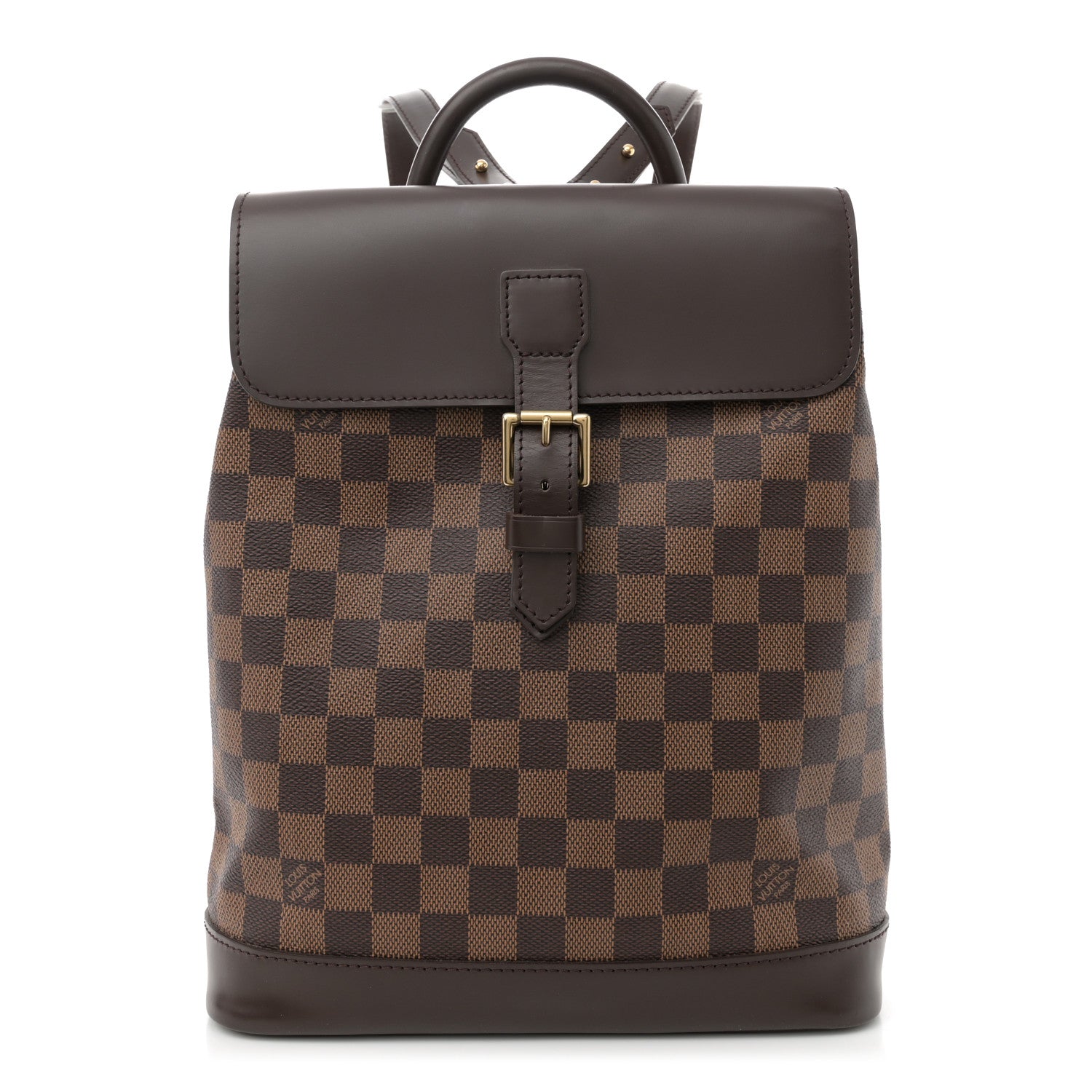 Louis Vuitton Damier Ebene Soho Backpack 1 of 12