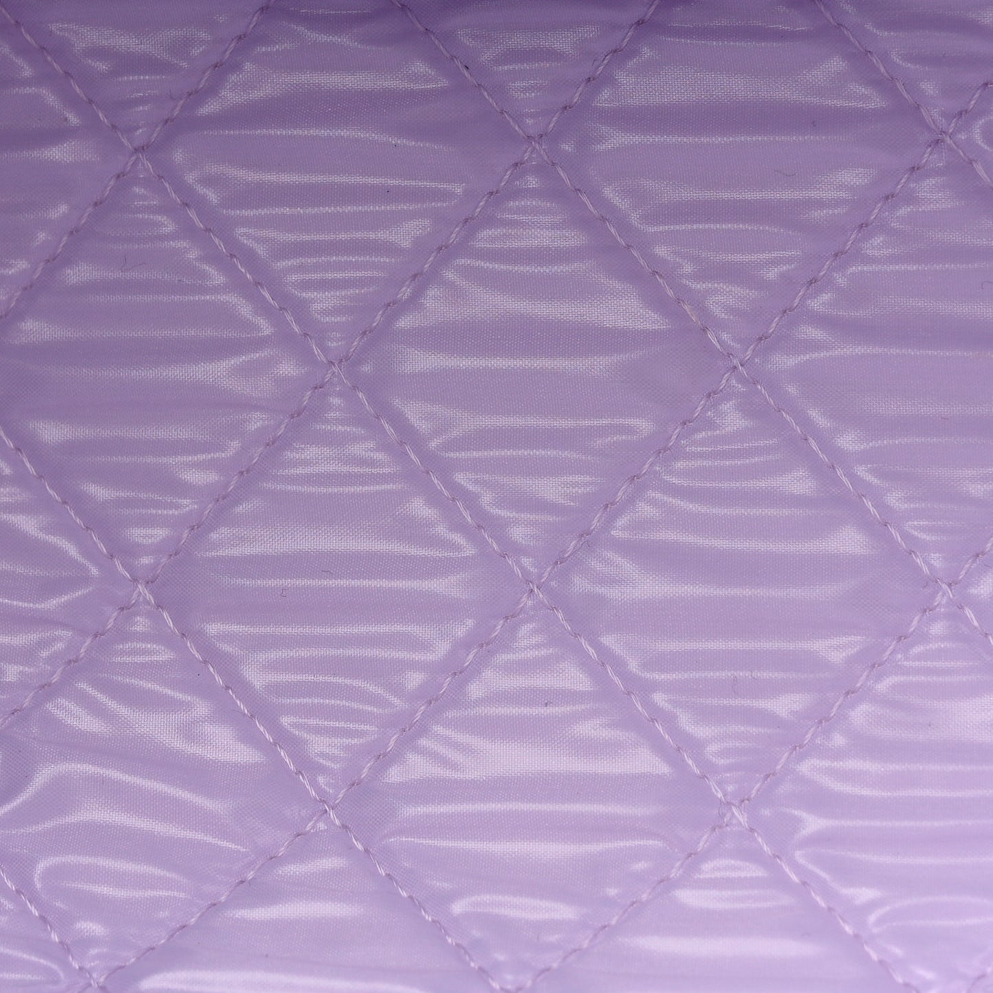 Caviar Quilted Toiletry Case With Chain Light Purple