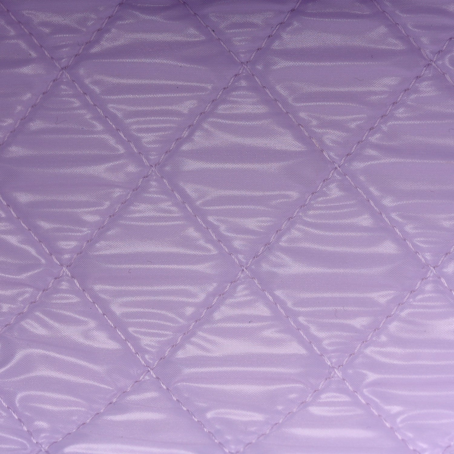 Chanel Caviar Quilted Toiletry Case With Chain Light Purple 5 of 8
