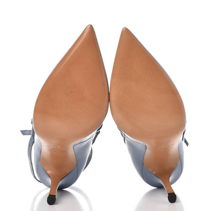 Valentino Garavani Nappa Love Latch 100mm Pumps 35 London Stone Poudre 5 of 9