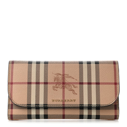 Burberry Haymarket Check Halton Wallet Black 1 of 14