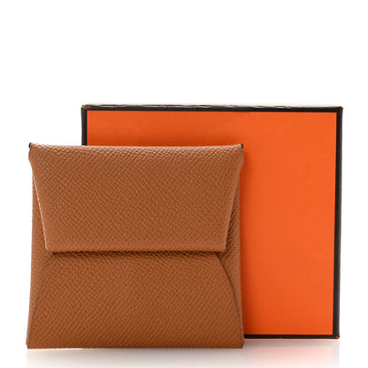 Hermes Epsom Bastia Coin Purse Gold 7 of 7
