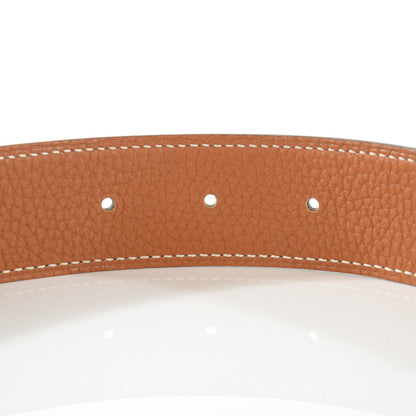 Hermes Box Togo 32mm H Belt 100 Black Gold 5 of 8