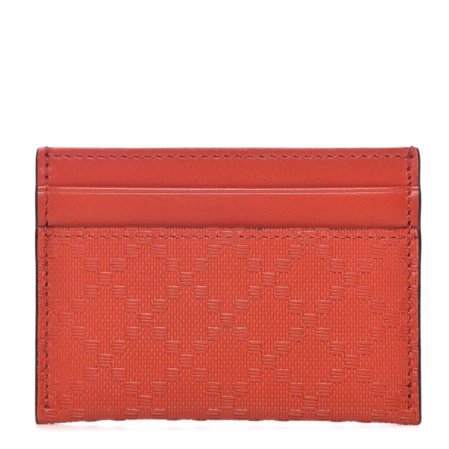 Diamante Card Holder Dark Orange