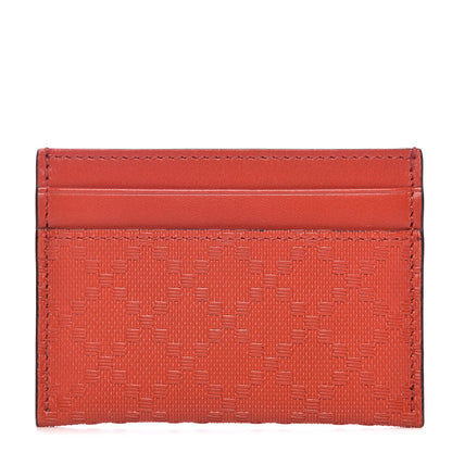 Gucci Diamante Card Holder Dark Orange 1 of 7