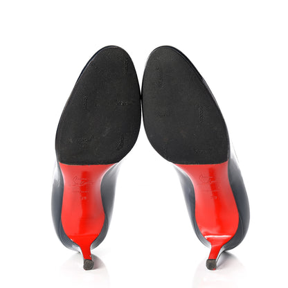 Christian Louboutin Patent Simple 85 Pumps 39 Black 6 of 10