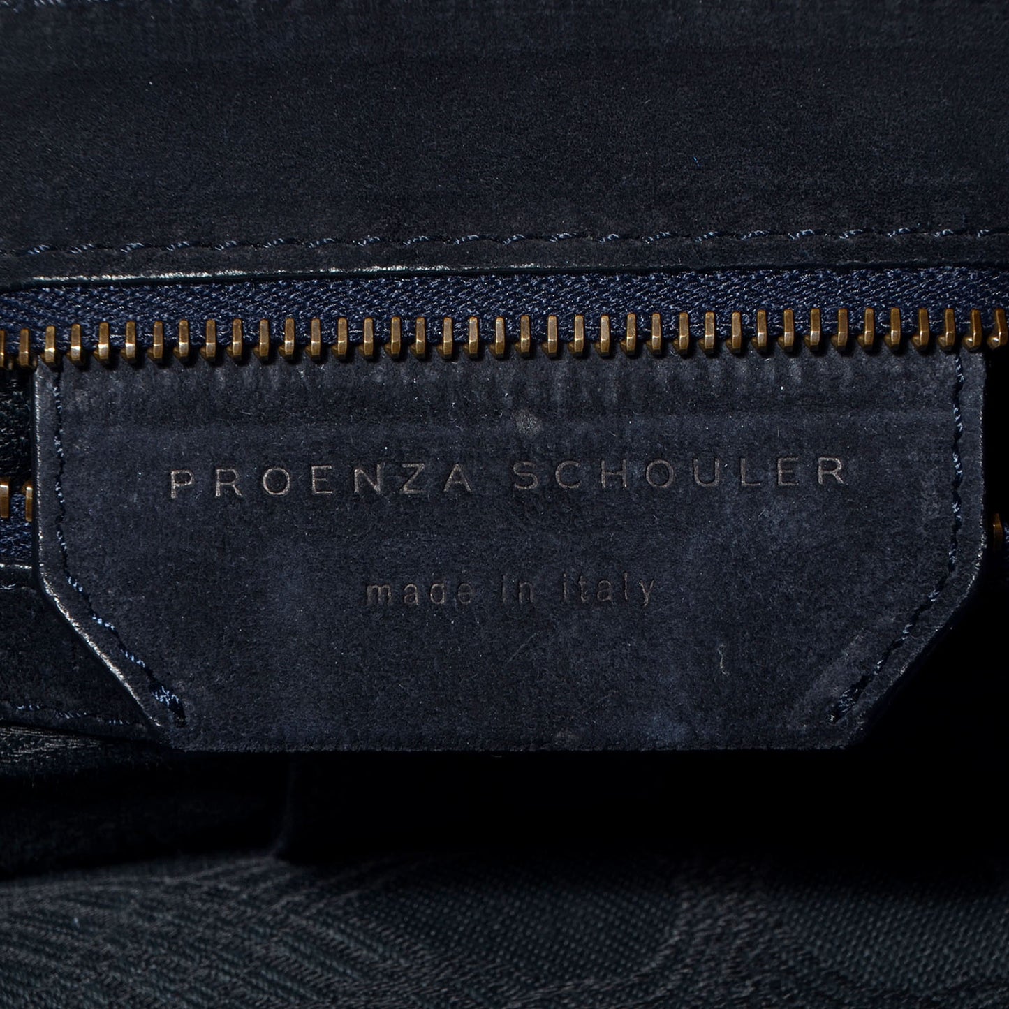 Suede PS1 Medium Satchel Navy