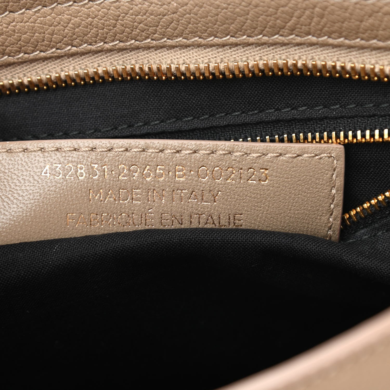 Balenciaga Chevre Gold Metallic Edge Hardware S City Beige Latte 7 of 10