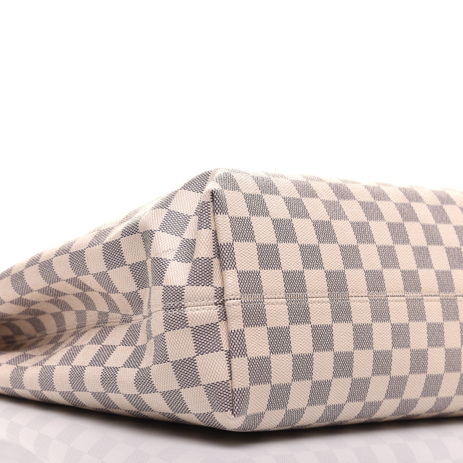 Louis Vuitton Damier Azur Graceful MM Rose Ballerine 7 of 9