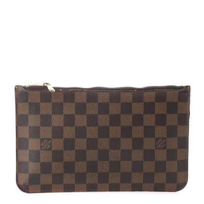 Louis Vuitton Damier Ebene Neverfull MM GM Pochette 1 of 8