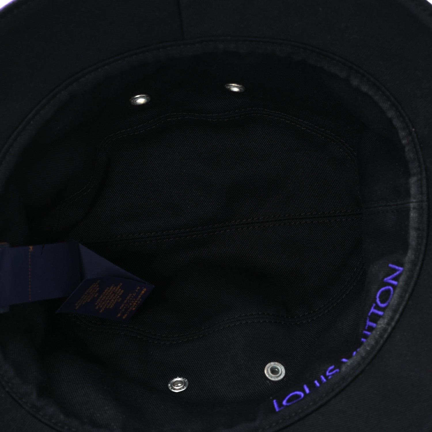 Louis Vuitton Monogram Denim Essential Bucket Hat 60 Violet 6 of 9