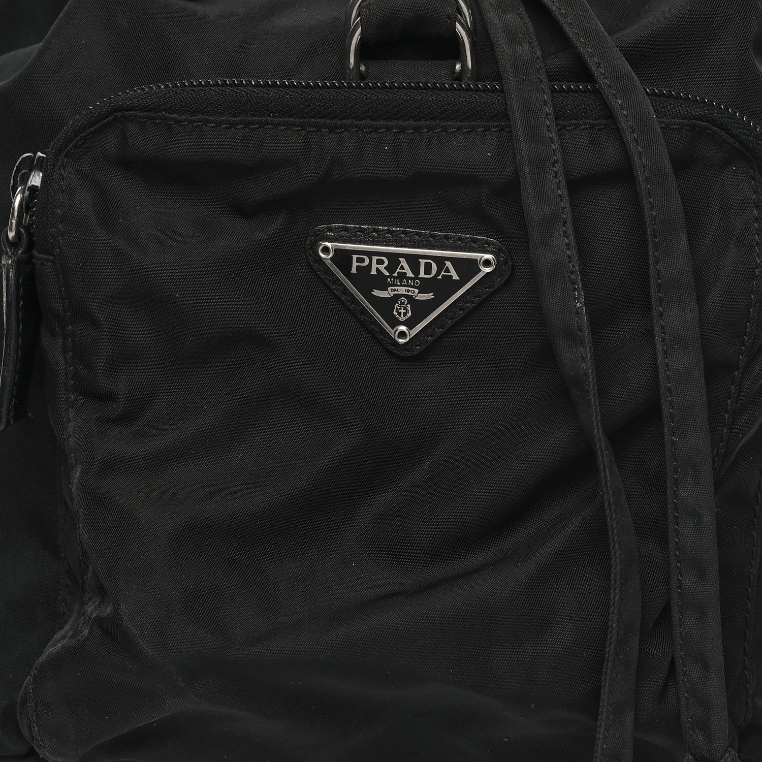 Prada Tessuto Nylon Vela Small Backpack Black 7 of 9