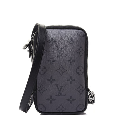 Louis Vuitton Monogram Eclipse Reverse Double Phone Pouch 1 of 18