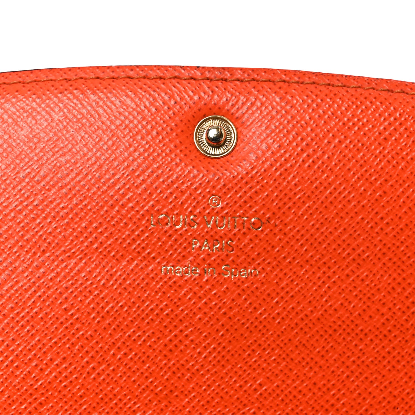 Monogram Emilie Wallet Poppy