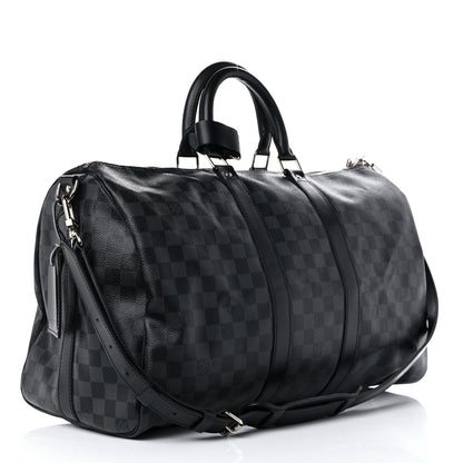 Louis Vuitton Damier Graphite Keepall Bandouliere 45 2 of 10