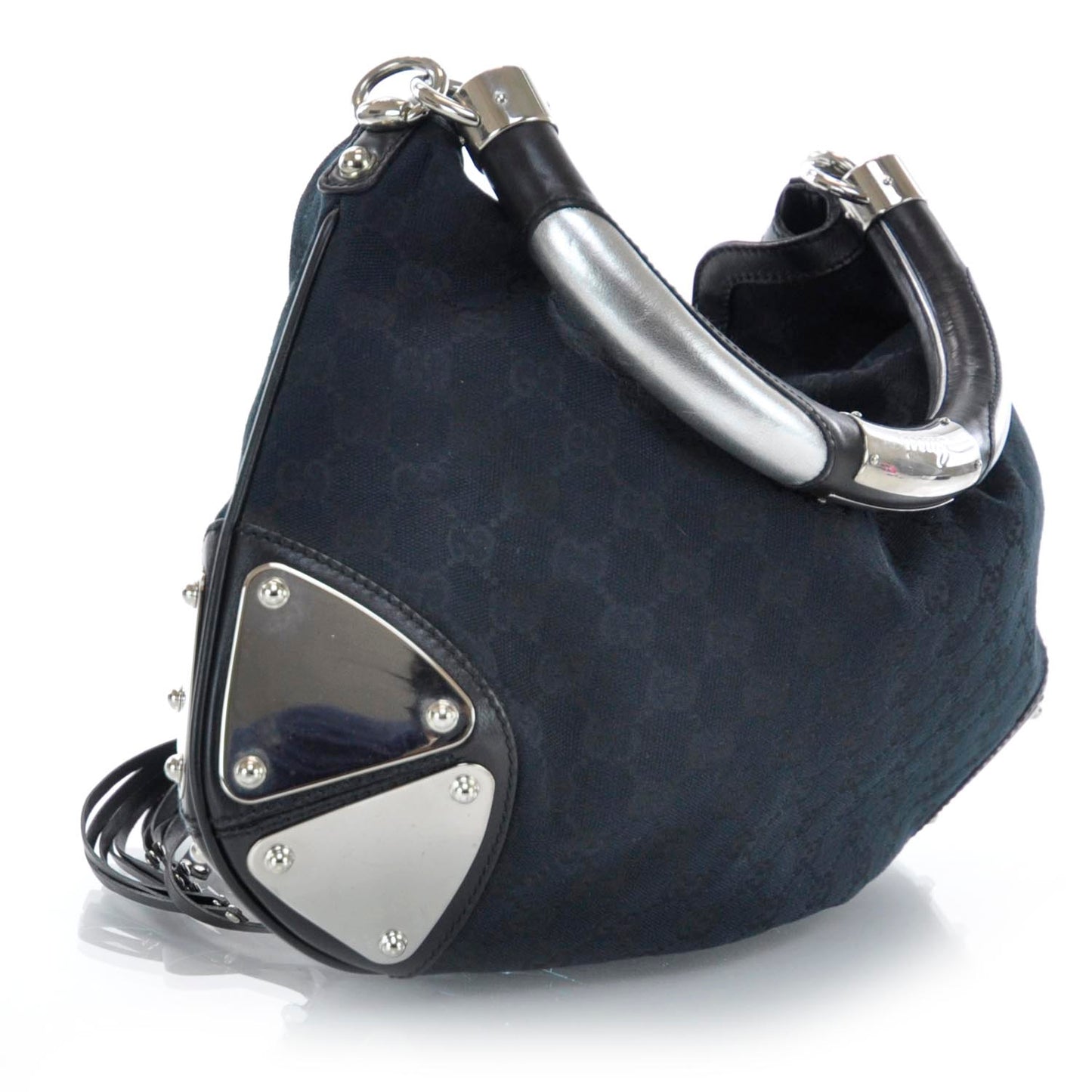 Monogram Medium Indy Hobo Black