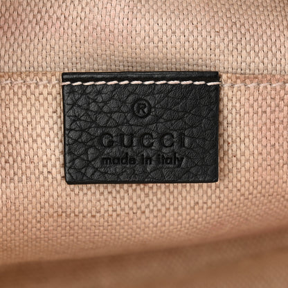 Gucci Pebbled Calfskin Small Soho Disco Bag Black 6 of 11