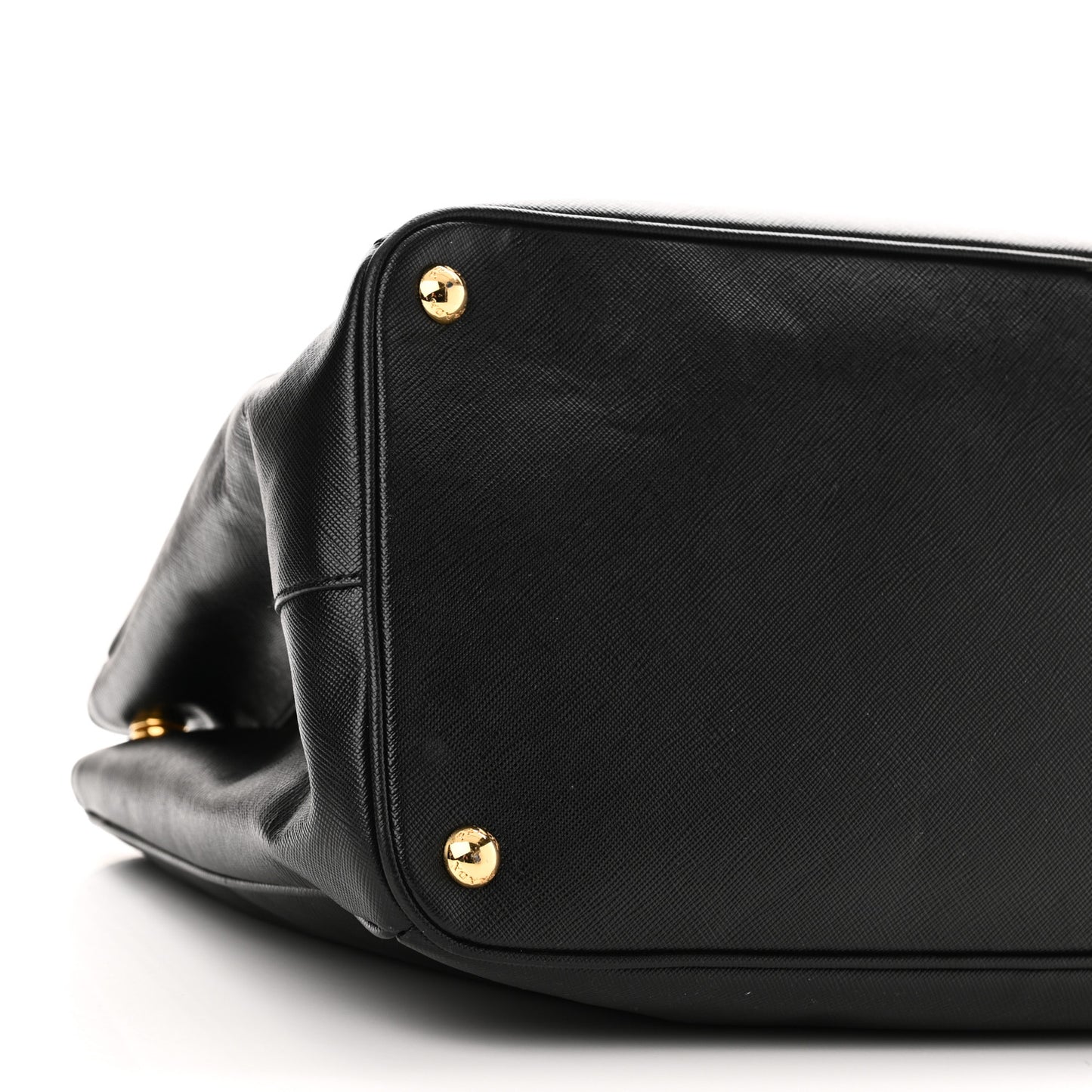 Saffiano Lux Large Tote Black