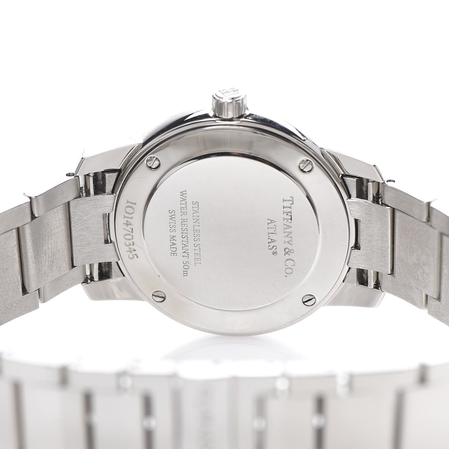 Stainless Steel 29mm Atlas 2-Hand Quartz Watch Mauve