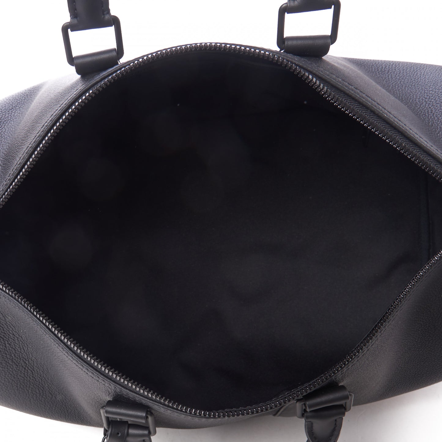 Calfskin Damier Distorted Keepall Bandouliere 40 Black