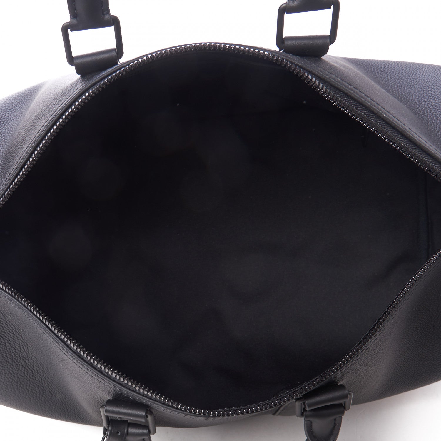 Louis Vuitton Calfskin Damier Distorted Keepall Bandouliere 40 Black 6 of 8