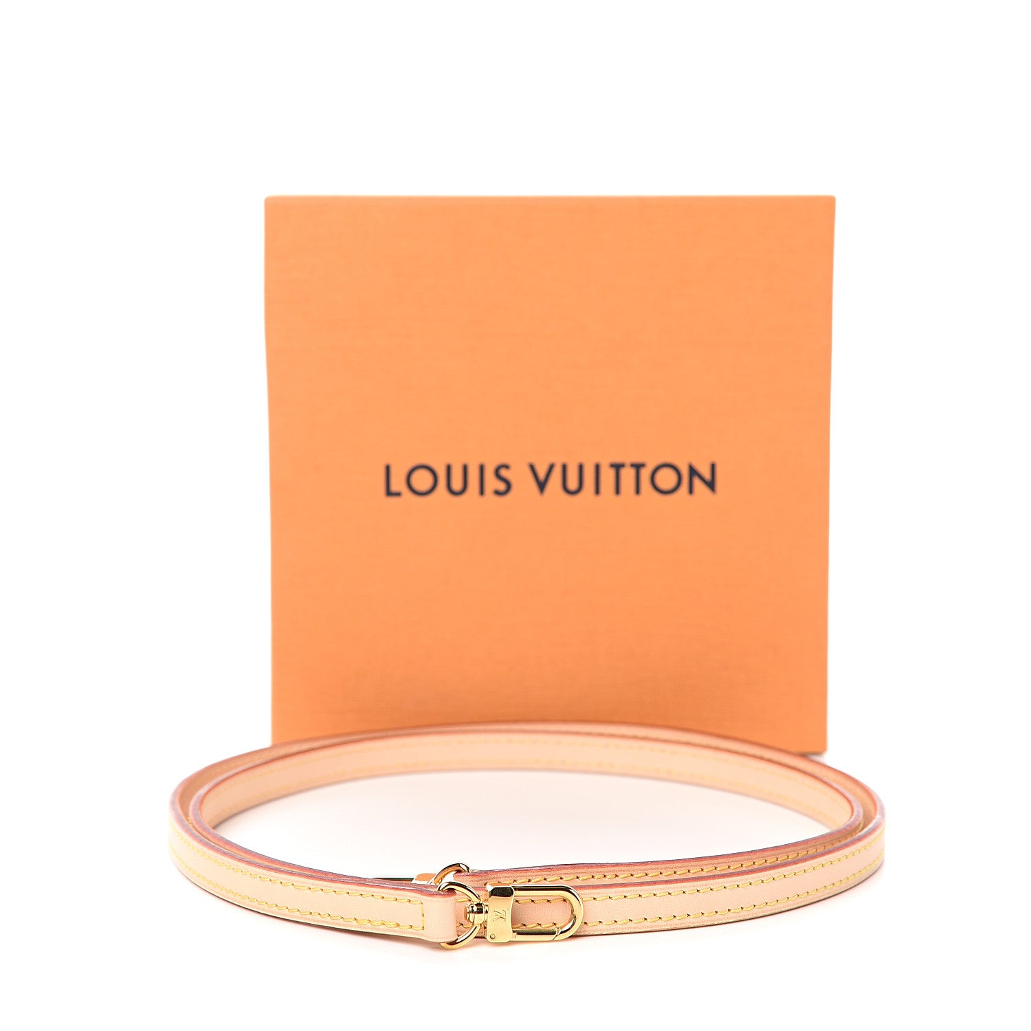 Louis Vuitton Vachetta 12mm Long Shoulder Strap VVN 5 of 5