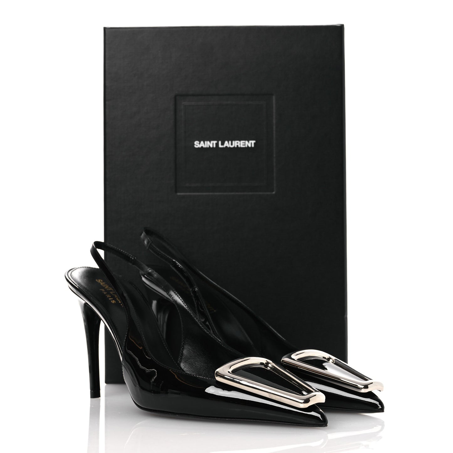Vernice Grupy Avenue 95 Slingback Pumps 38 Black