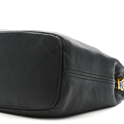 Prada Vitello Daino Hobo Black 10 of 14