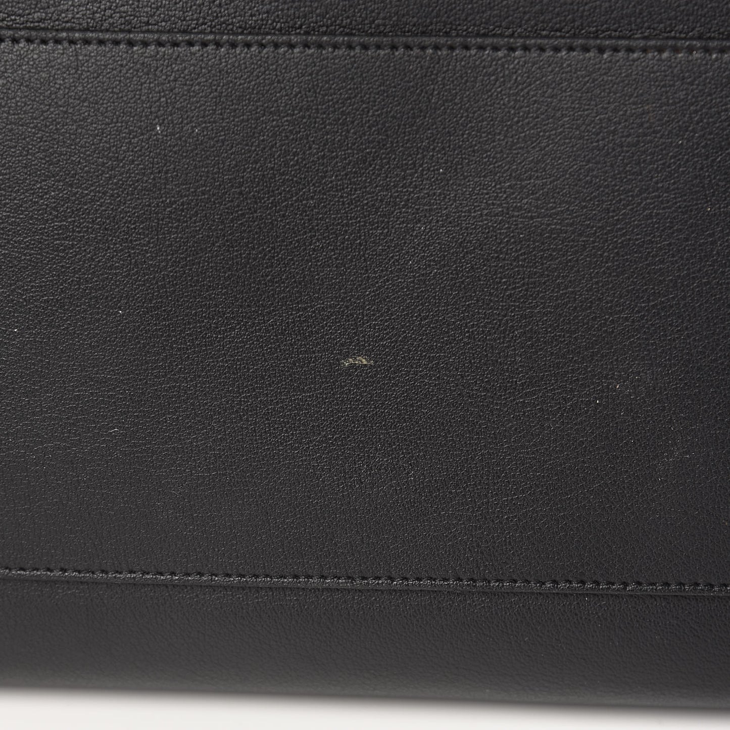 Calfskin Medium Shopping Tote Black