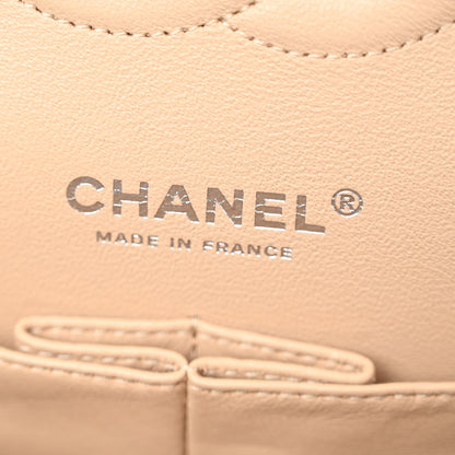 Chanel Caviar Quilted Medium Double Flap Beige 6 of 10