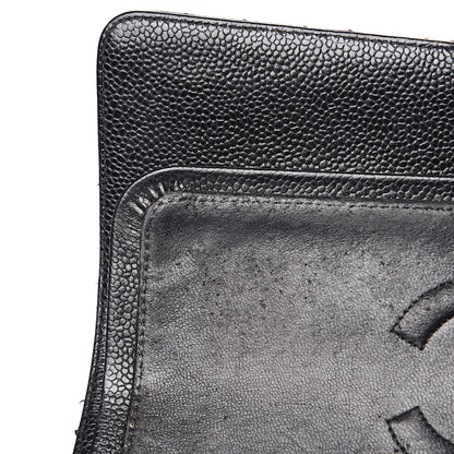 Chanel Caviar Quilted Medium Double Flap Black 13 of 16