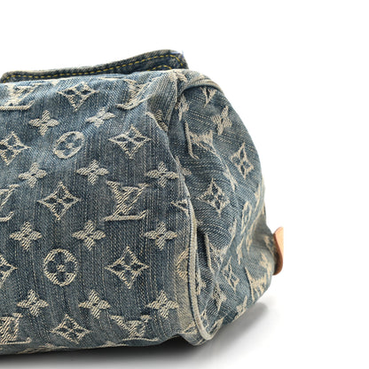 Louis Vuitton Monogram Denim Neo Speedy Blue 9 of 17