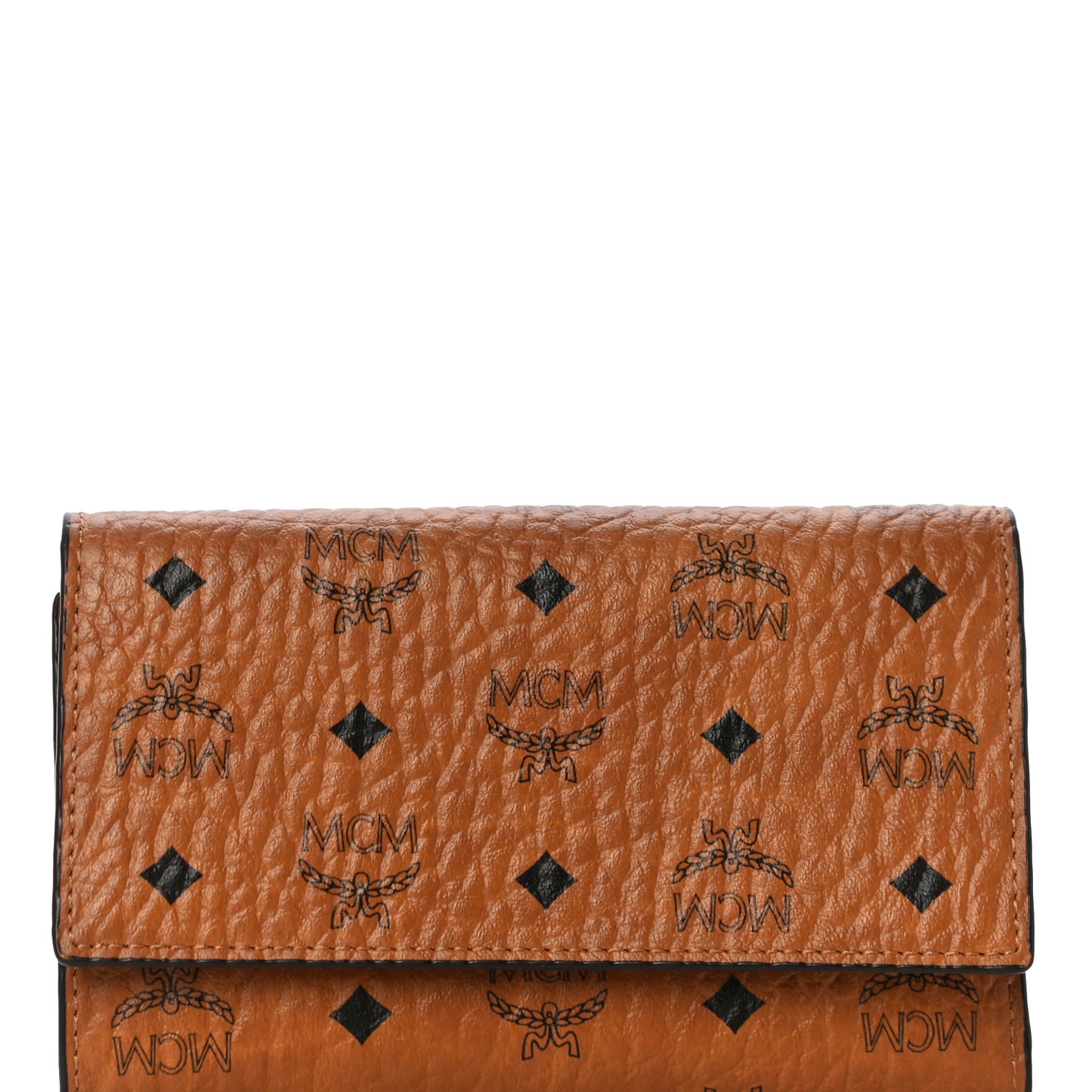 Visetos Trifold Wallet Cognac