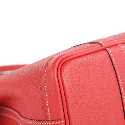 Hermes Vache Country Garden Party TPM 30 Rouge Casaque 17 of 20