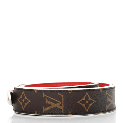 Louis Vuitton Monogram Bandouliere Shoulder Strap XL Coquelicot 2 of 4
