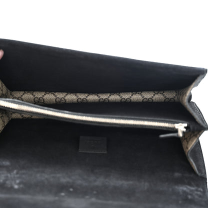Gucci GG Supreme Monogram Small Dionysus Shoulder Bag Black 5 of 13