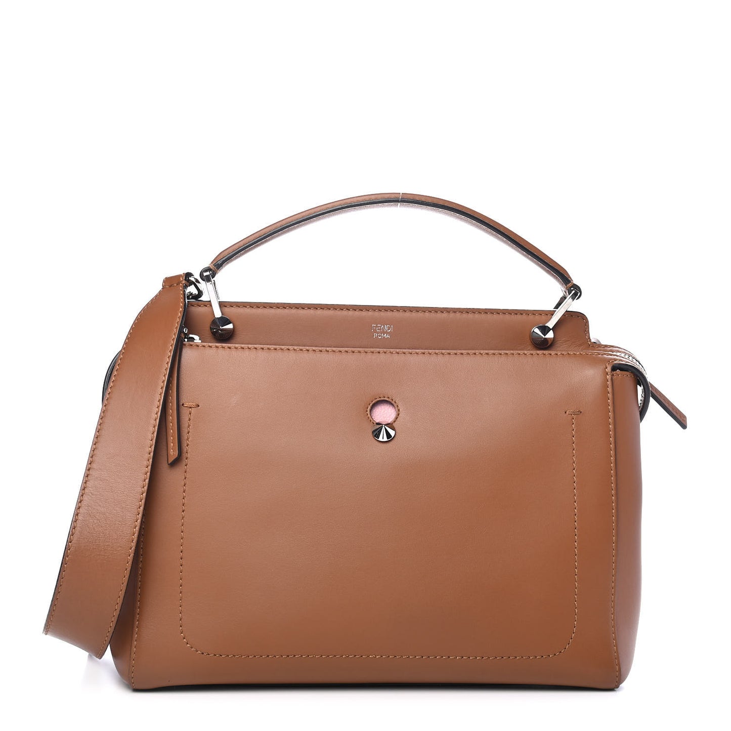 Vitello Baltico Dolce DotCom Satchel Corteccia Bubblegum