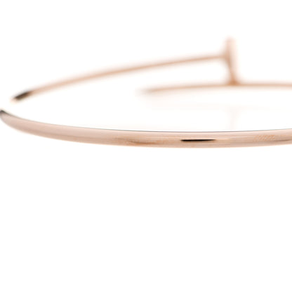 Cartier 18K Pink Gold Small Juste Un Clou Bracelet 17 4 of 5