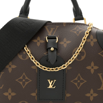 Louis Vuitton Monogram Petite Malle Souple Black 7 of 9