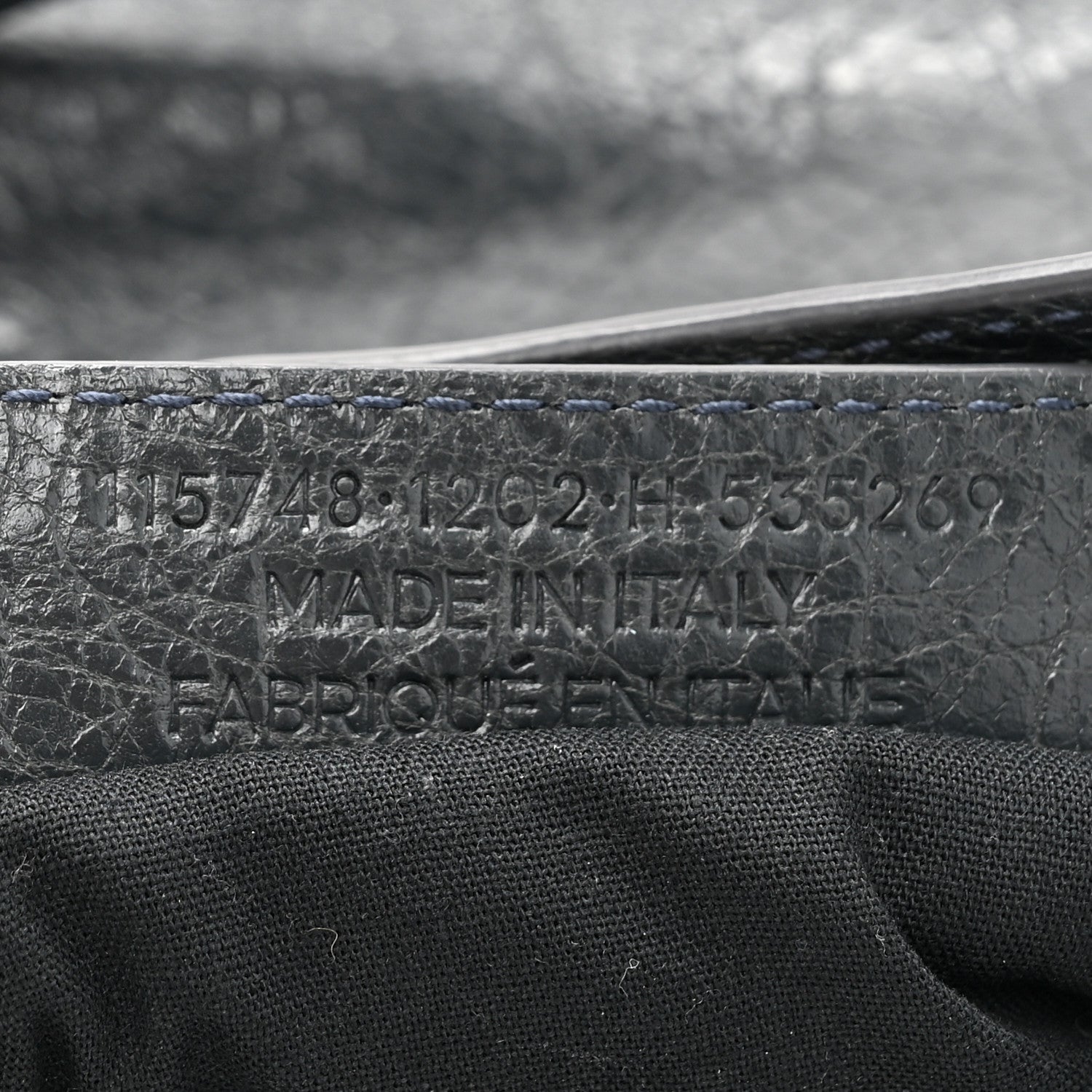 Balenciaga Agneau Classic Hardware City Anthracite 8 of 15