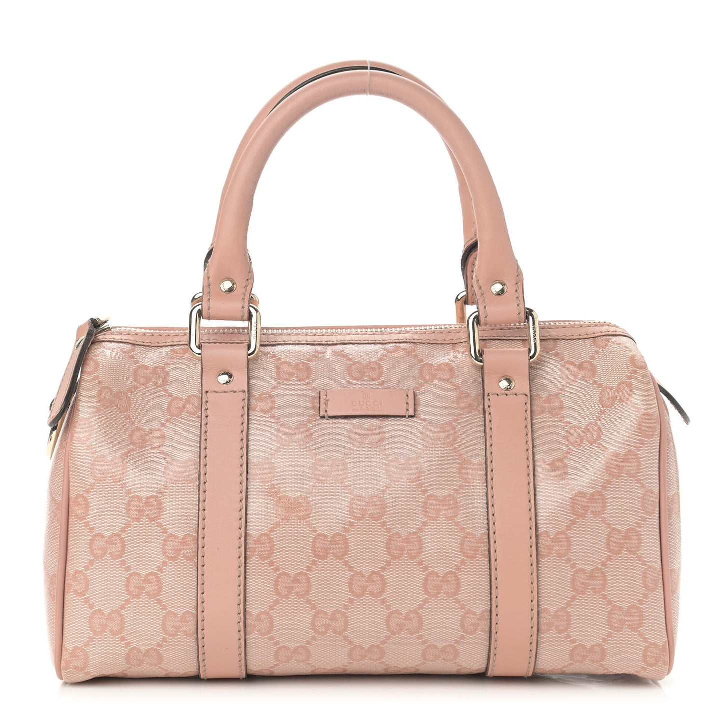 Crystal Monogram Small Joy Boston Blush