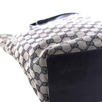 Gucci Monogram Large Bucket Tote Black 7 of 10