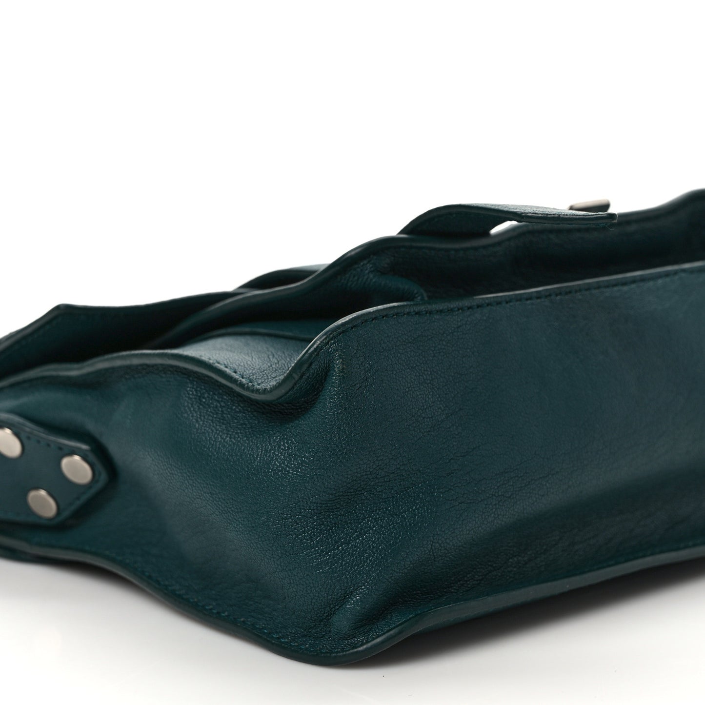 Lambskin Tiny PS1 Satchel Dark Teal