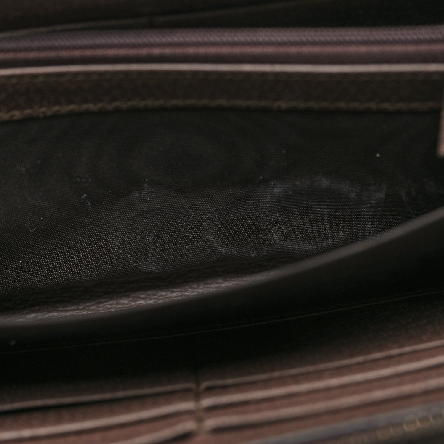 Gucci GG Supreme Monogram Web Ophidia Zip Around Wallet Brown 12 of 12