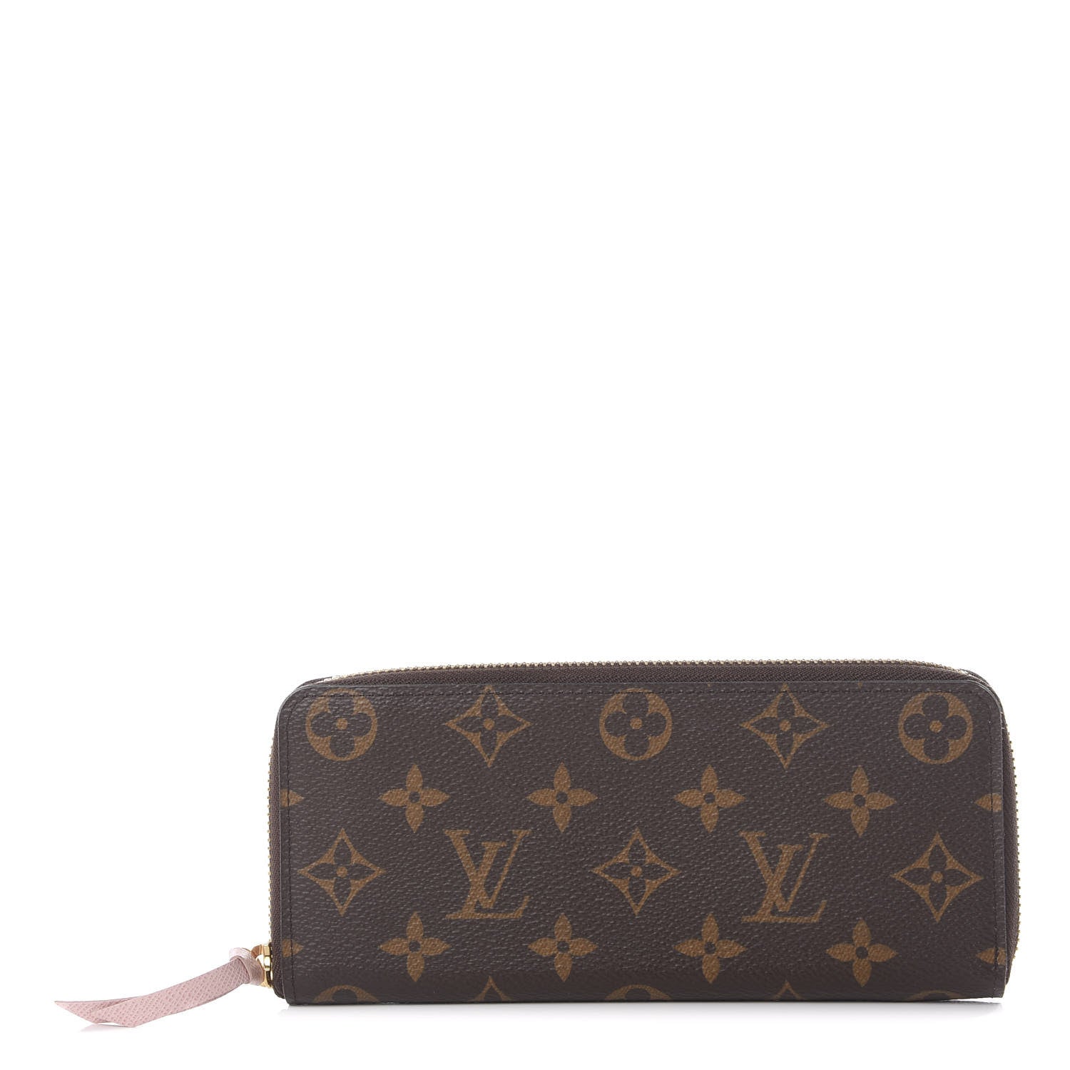 Louis Vuitton Monogram Clemence Wallet Rose Ballerine 1 of 7