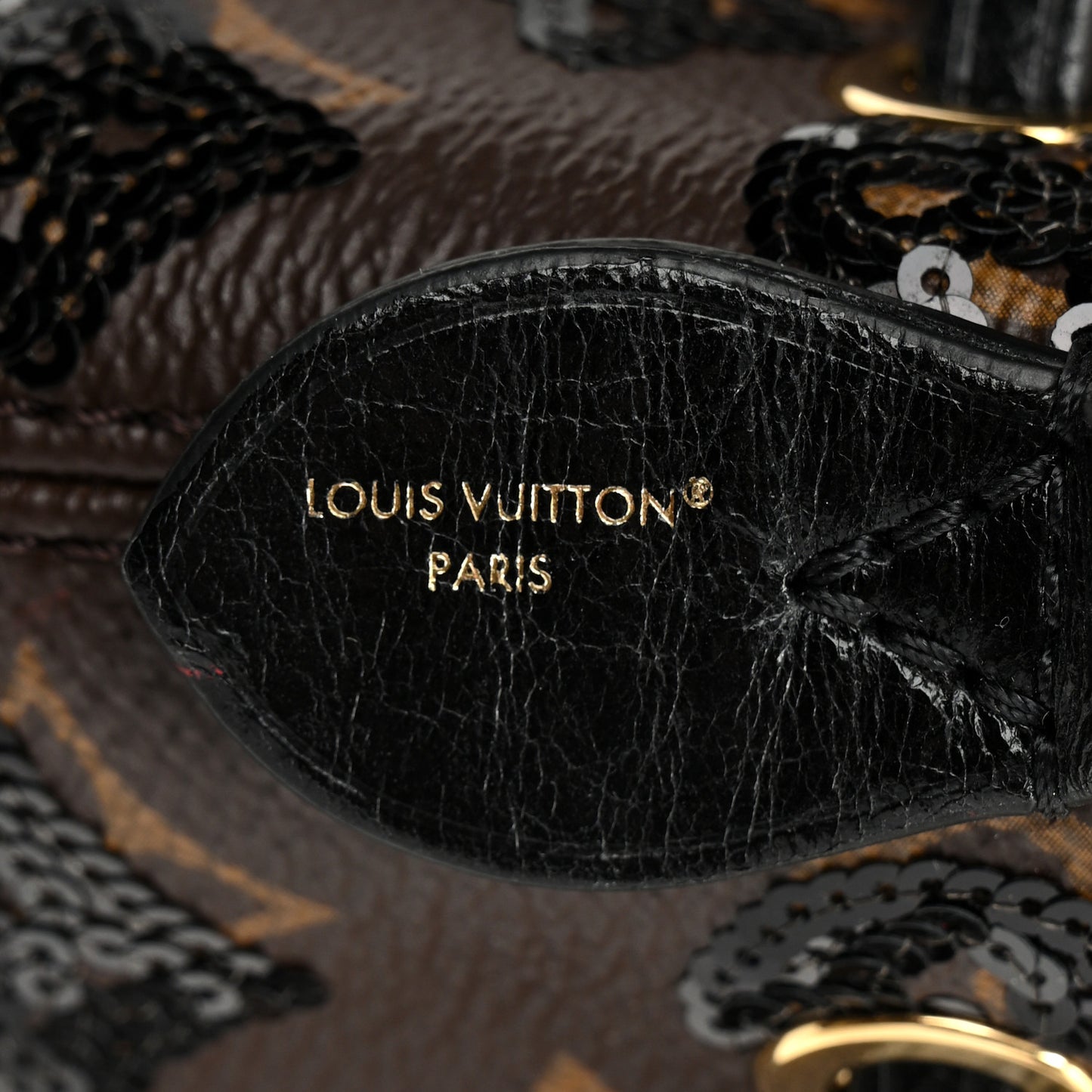 Monogram Sequins Noe BB Black