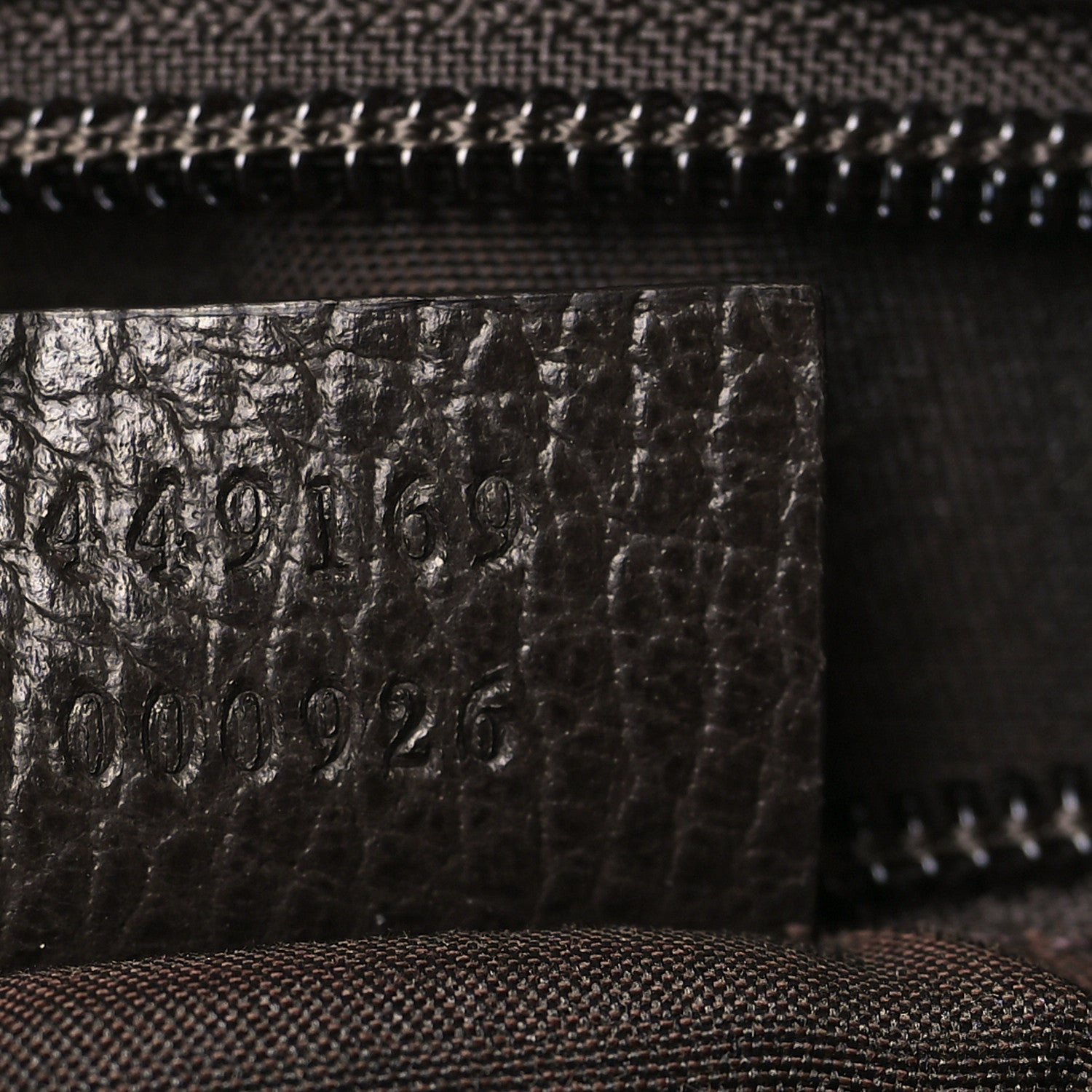Gucci GG Monogram Large Joy Tote Bag Dark Brown 7 of 9