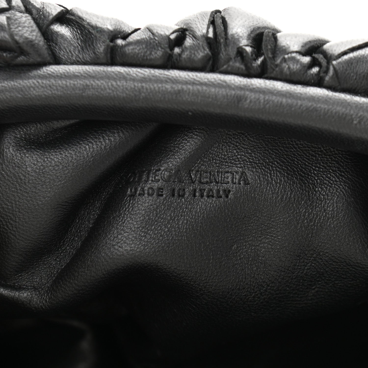 Bottega Veneta Nappa Intrecciato The Mini Pouch Black 6 of 11
