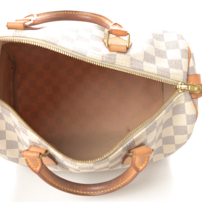 Louis Vuitton Damier Azur Speedy 30 5 of 17