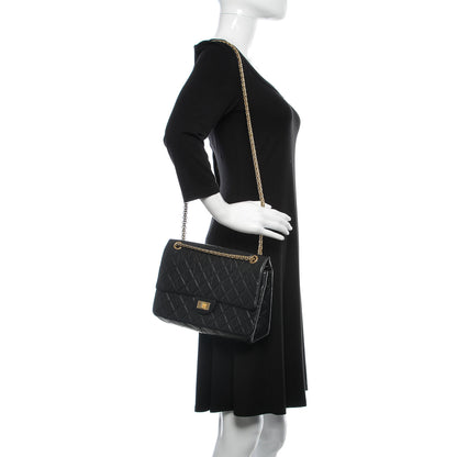 Chanel Aged Calfskin Quilted 2.55 Reissue 226 Flap Black 2 of 9